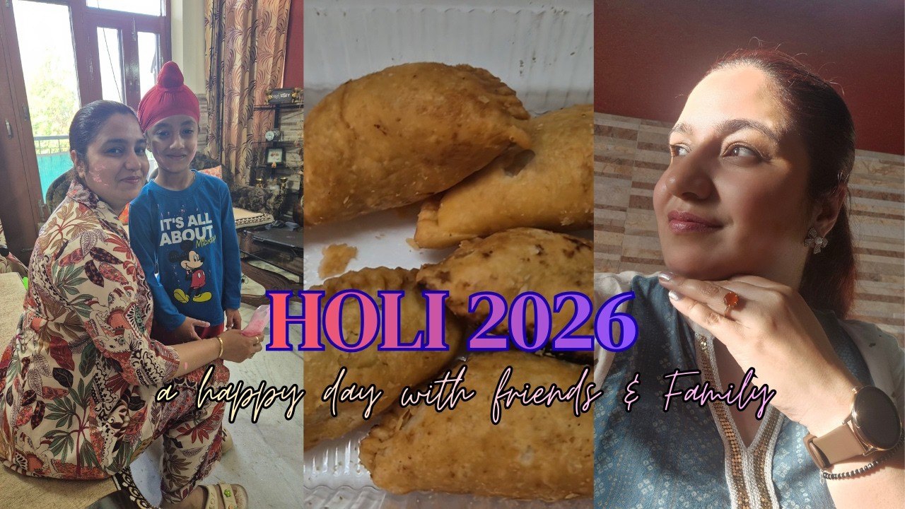 Kis Ke Saath Kheli Guntaj ne Iss saal Holi !! - Vlog 22