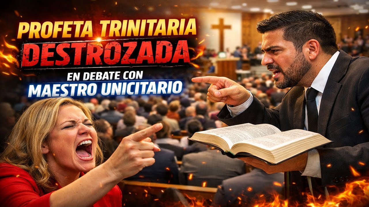🔥 PROFETA TRINITARIA DESTROZADA EN DEBATE CON ESTOS ARGUMENTOS DE MAESTRO UNICITARIO 🔥