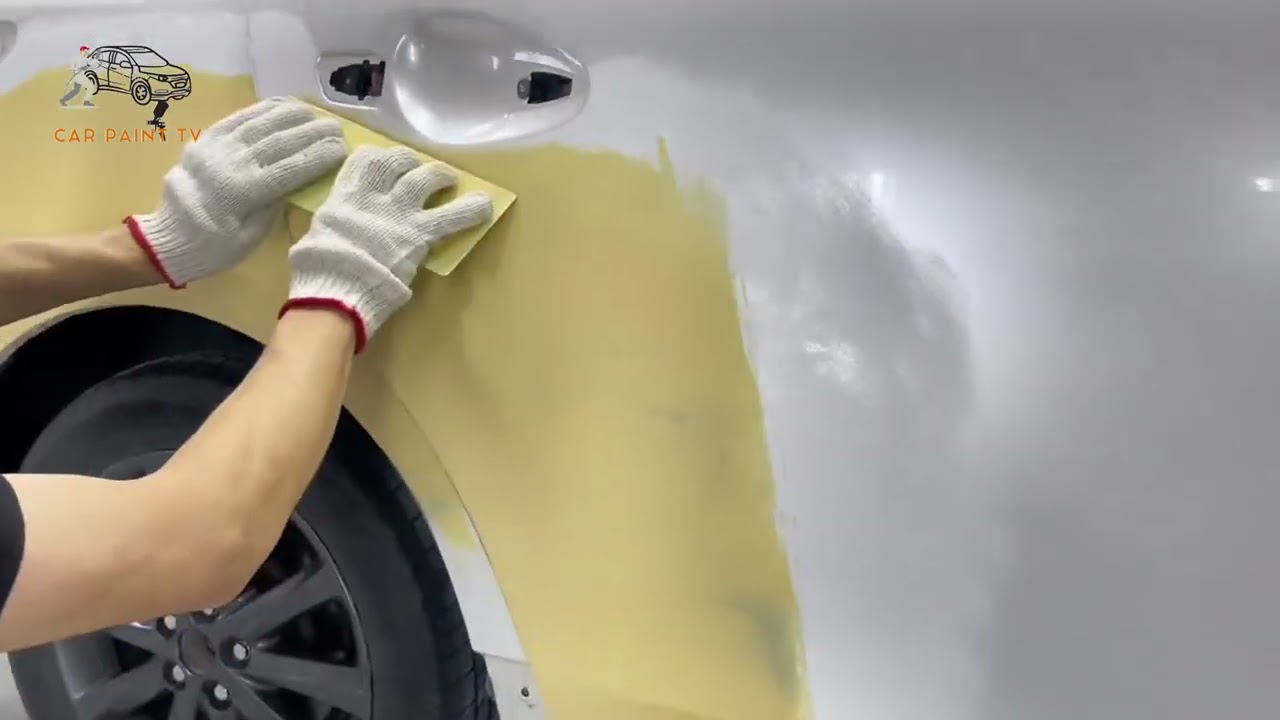Bodywork Restoration And New Paint, I Did It Myself In Half A Day | Car Paint Tv