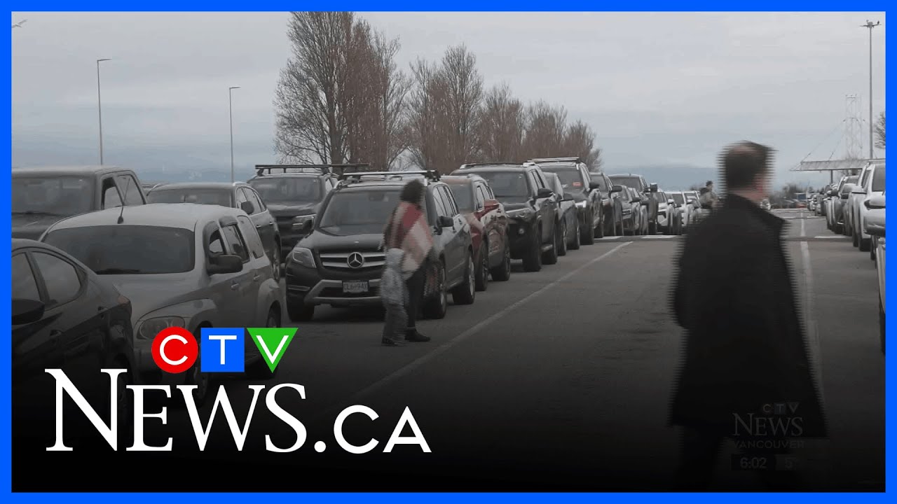 Утомительное ожидание для пассажиров паромов BC Ferries