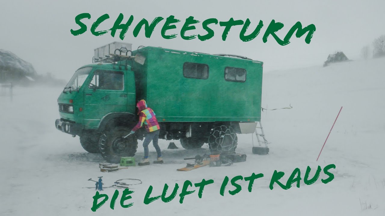 Die Luft ist raus – mit dem Wohnmobil im Winter auf die Lofoten | Norwegen | #2