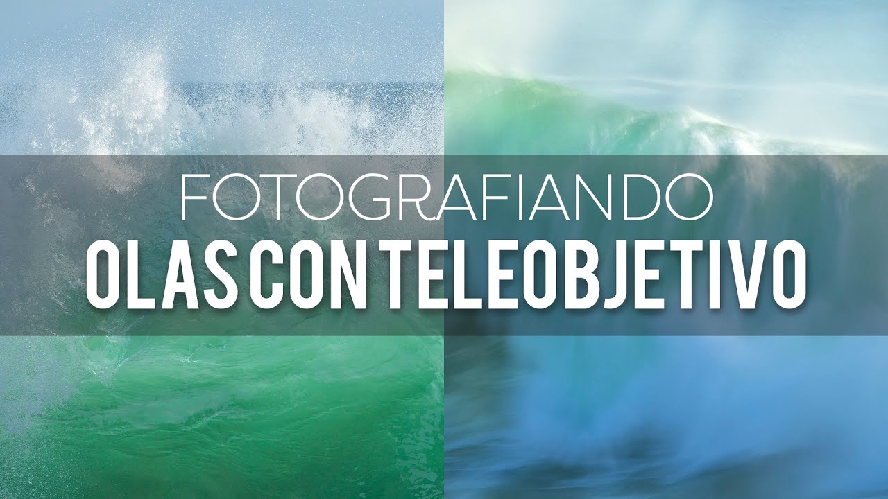 Fotografiando PAISAJES DE MAR con un lente TELEOBJETIVO