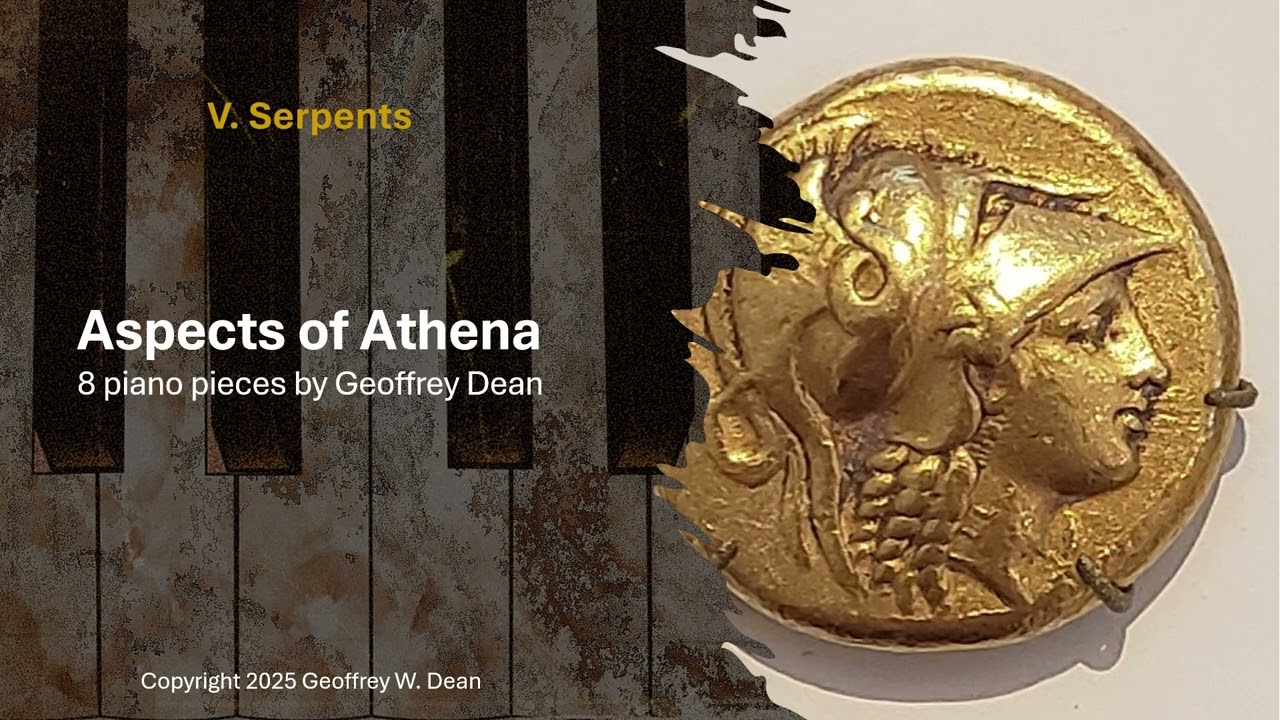 Aspects of Athena, a suite for piano by Geoffrey W. Dean