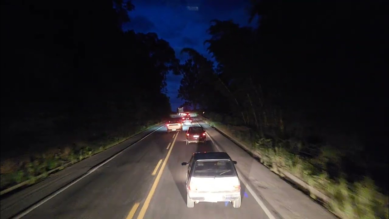 《EP148》CHEGOU A NOITE NA SERRA CAPIXABAS  ESPÍRITO SANTO BR262