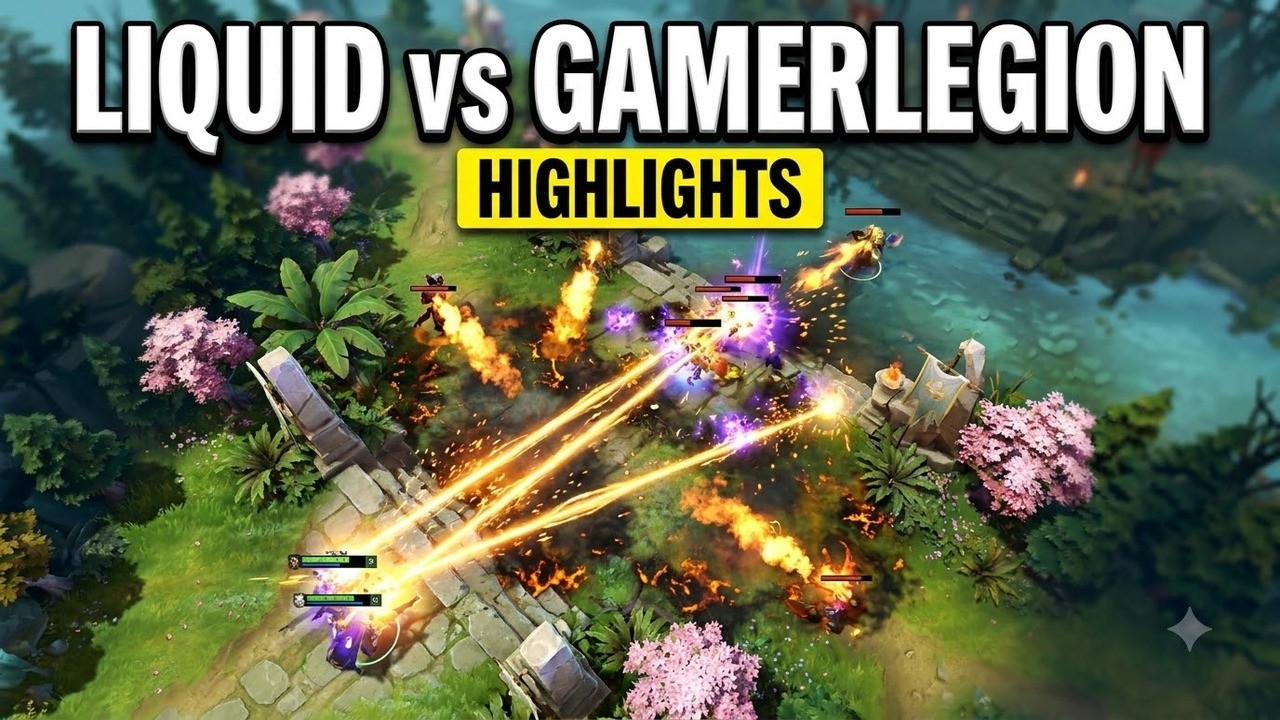 LIQUID vs GAMERLEGION - HIGHLIGHTS - PARI UNIVERSE by FISSURE Group Stage