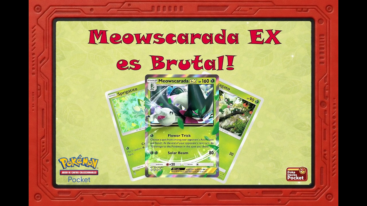 El nuevo Meowscarada EX es BRUTAL!! | Pokémon TCG Pocket