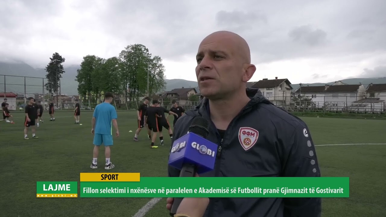 Fillon selektimi i nxënësve në paralelen e Akademisë së Futbollit pranë Gjimnazit të Gostivarit
