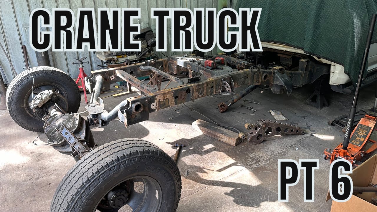 Custom Crane Truck Build | PT 6 | Evil Energy Auto Parts