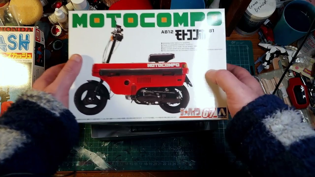 Little Little Hondas - Распаковка моделей Honda Squash и Motocompo.