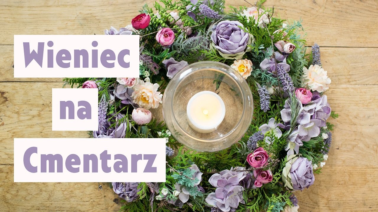 Jak wykonać wianek na cmentarz? Kompozycja na cmentarz. Florystyka Hubert Lamański Art Szkolenia