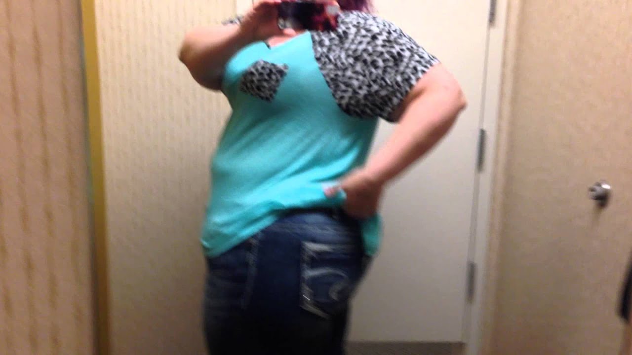 OOTD- Rue 21+ Maurices Silver jeans