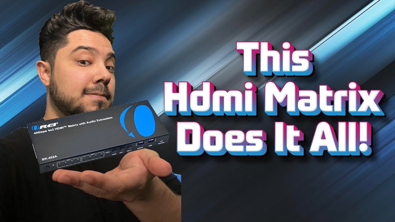 Лучший коммутатор и разветвитель HDMI 2.1! Обзор Orei Hdmi 2.1 Matrix