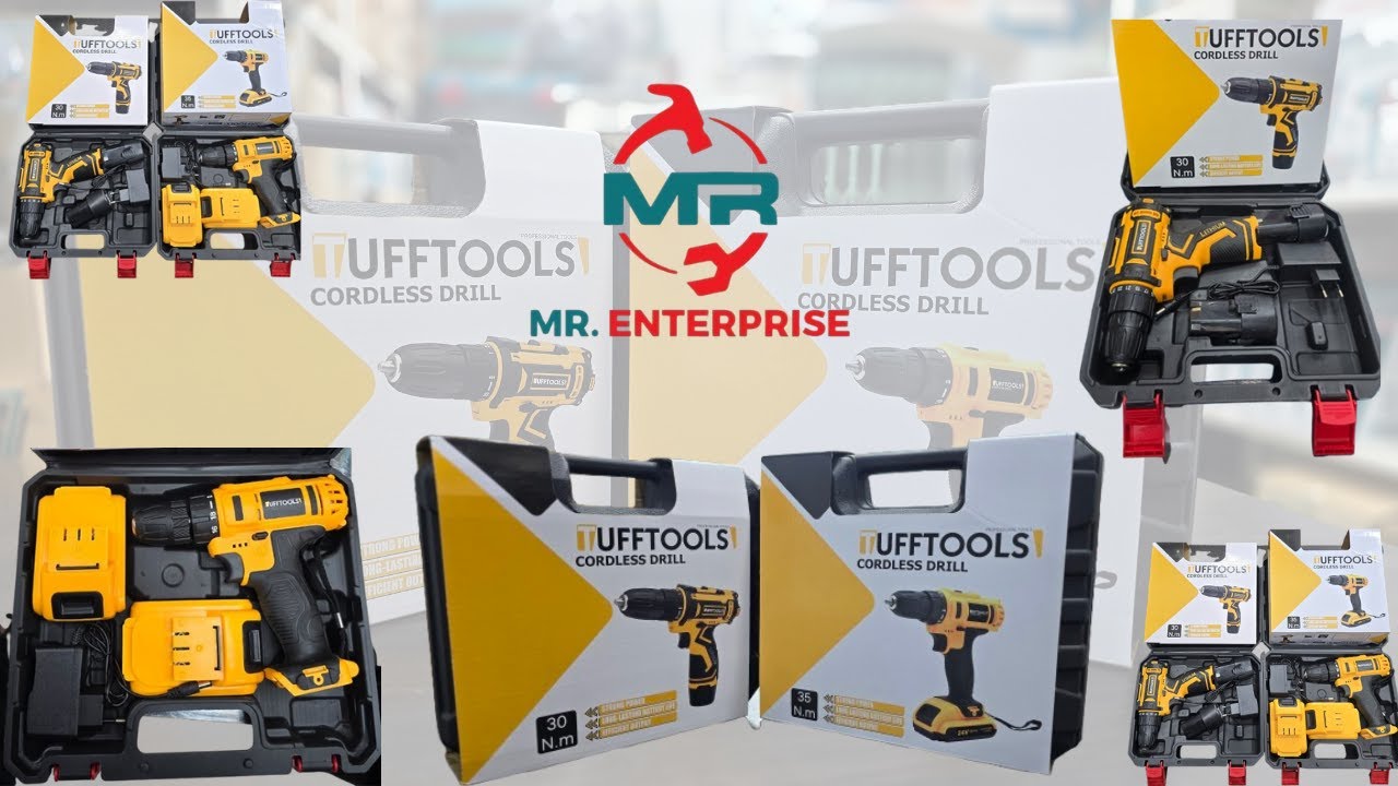 Tufftools Electric Drill Machine | Powerful & Affordable Drill for Home & Workshop Use | tools3m.com