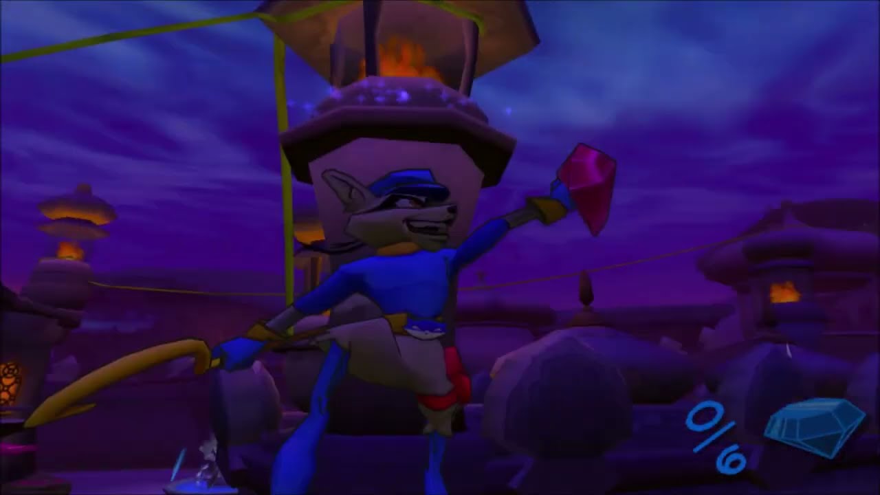 Sly 2 One-Hit KO Mode - Episode 8 (Elephant Rampage - RC Bombing Run)