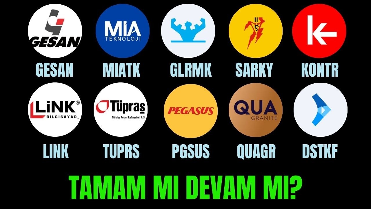 LİNK MİATK GESAN TUPRS KONTR DSTKF SARKY GLRMK QUAGR GLRMK HİSSE ANALİZİ BORSA YORUM!