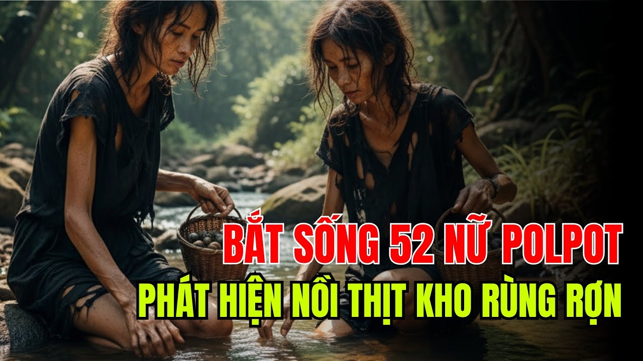 BẮT SỐNG 52 nữ POLPOT phát hiện NỒI THỊT KHO RÙNG RỢN