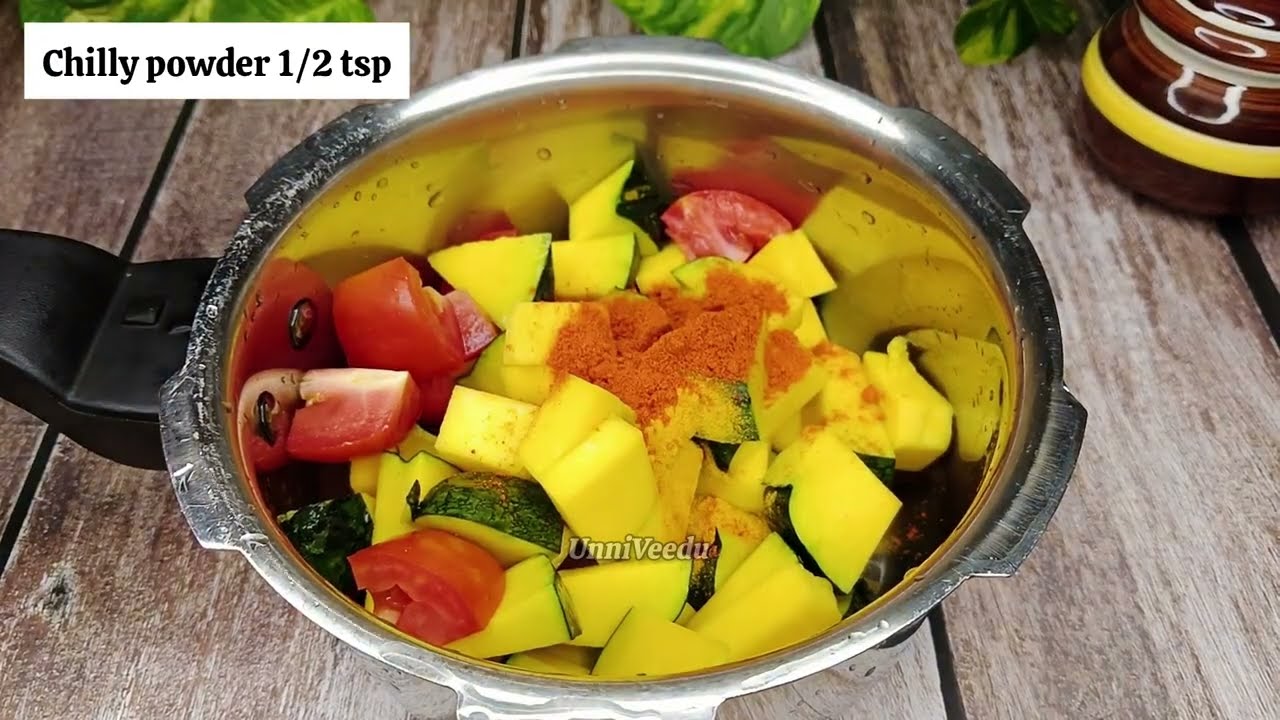 ചുരുങ്ങിയ സമയം  കൊണ്ട് അടിപൊളി ടേസ്റ്റിൽ 🎃 || Kerala Style Mathanga Pulicurry Recipe @unniveedu