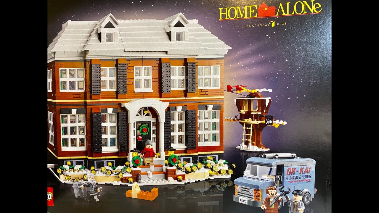 Home Alone Lego Set 21330 LIVE Build part 1