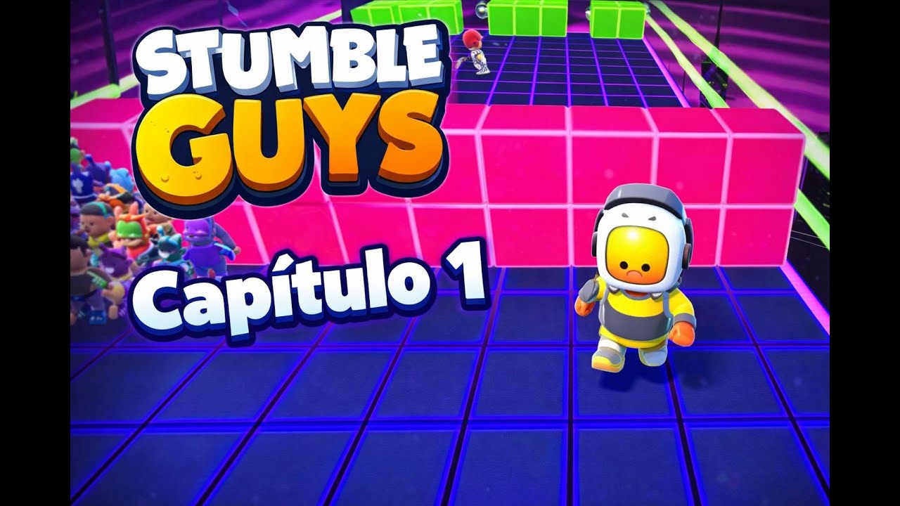 Stumble Guys Capitulo 1, Ganamos gracias a mi equipo.