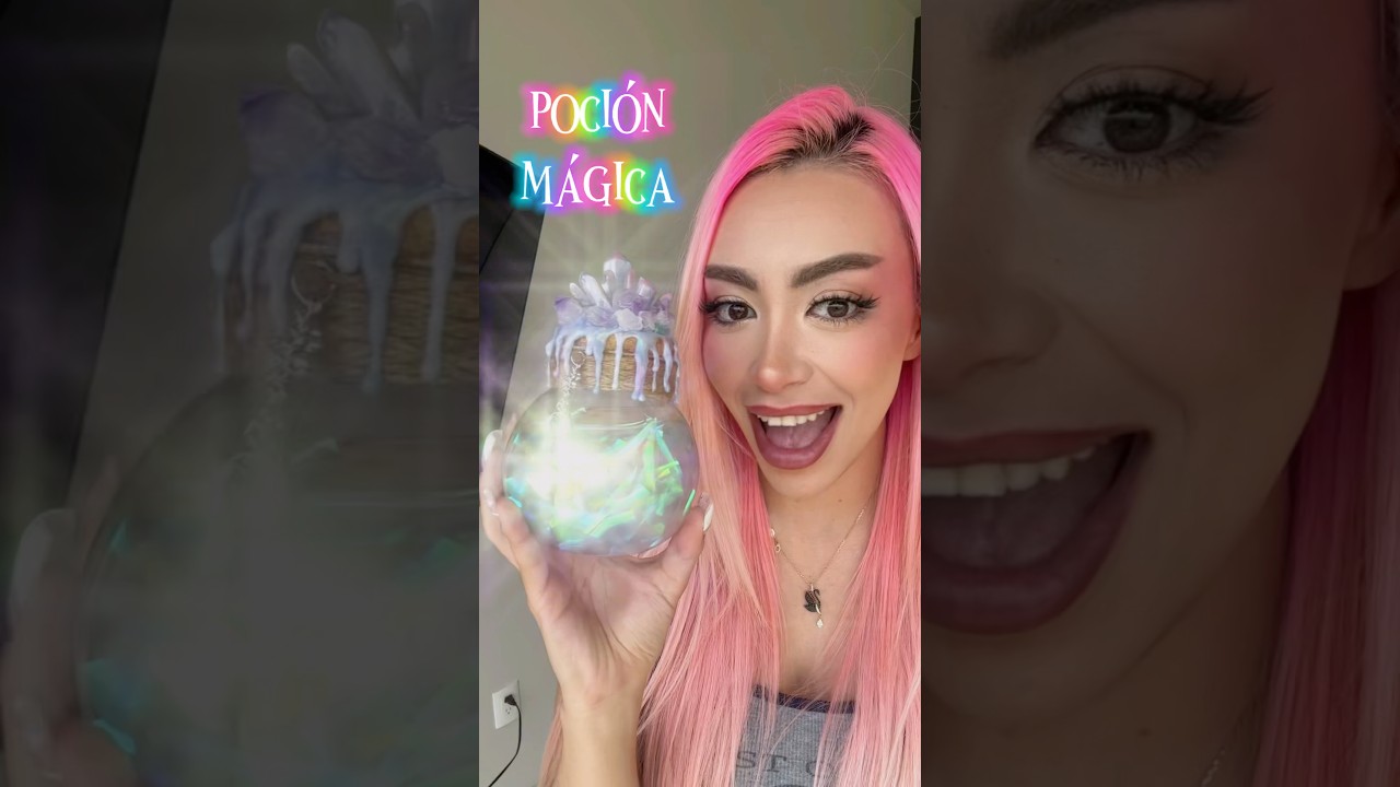 Hice una poci&oacute;n M&Aacute;GICA de HADA 😍🧚🏼&zwj;♀️✨