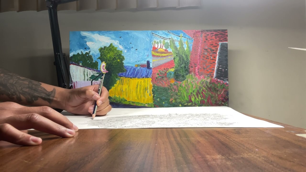 ⚢ Intuitively drawing abstract artwork, pencil drawing. (Spiritual & Meditational Art) 1