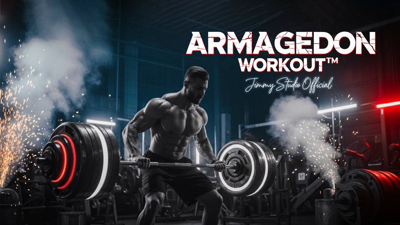 Industrial Metal / Darksynth / Cyber Workout Mix | 1-Hour Powerlifting Music &lsquo;ARMAGEDON&rsquo;&rdquo;