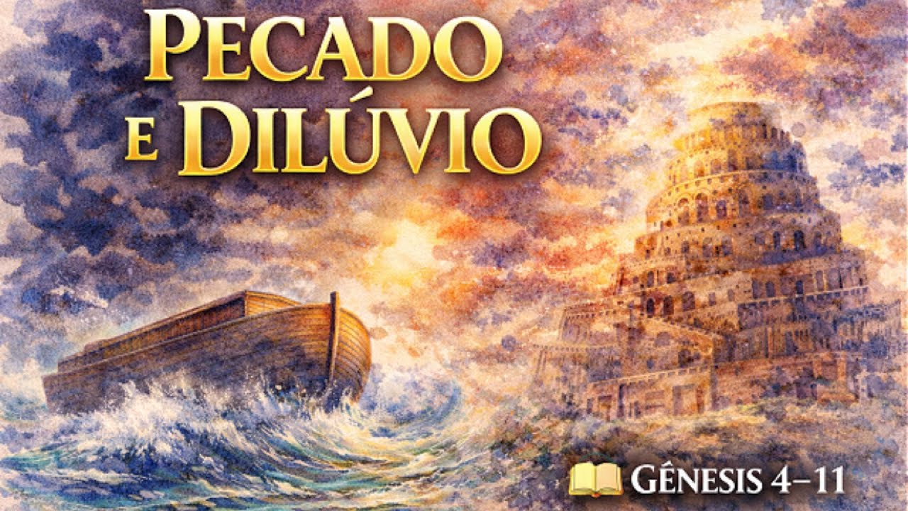 Gênesis 4–11 — Caim, o Dilúvio e a Torre de Babel