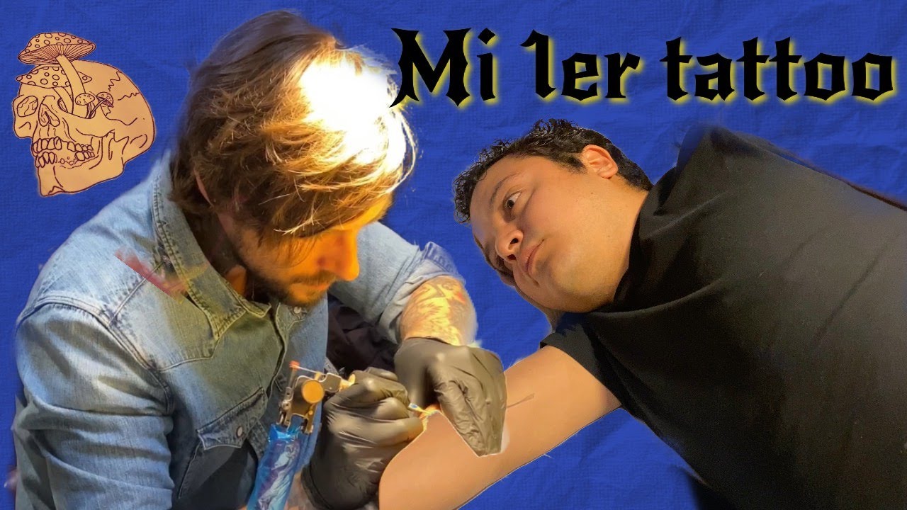Me desmayo del dolor!! Me tatué por primera vez!!!