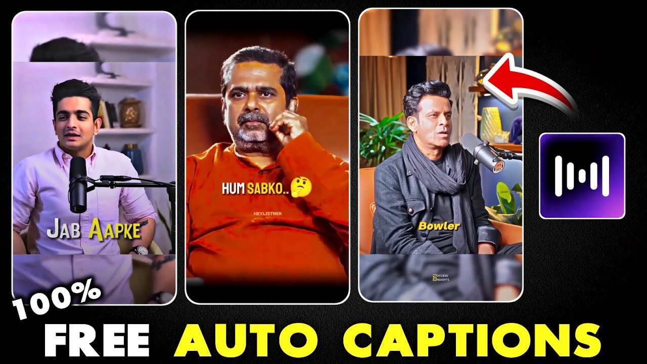 Automatic Captions Generator For Free | Zeemo Auto Captions Ai | How To Add Captions In Video