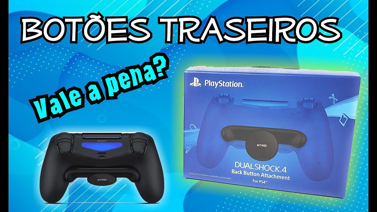 Botões Traseiros (Paddle Shift) PS4 - Vale a pena para jogar WARZONE?