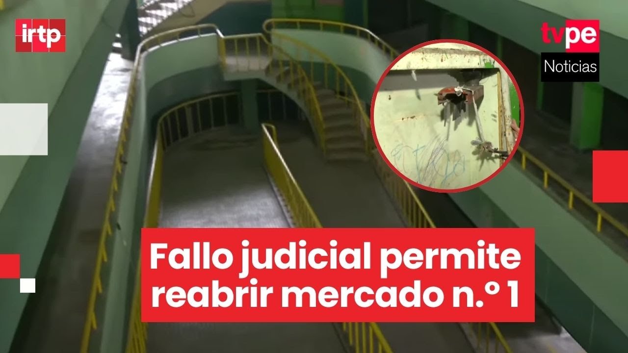 Surquillo: pol&eacute;mica por orden judicial de reabrir el mercado n.&ordm; 1