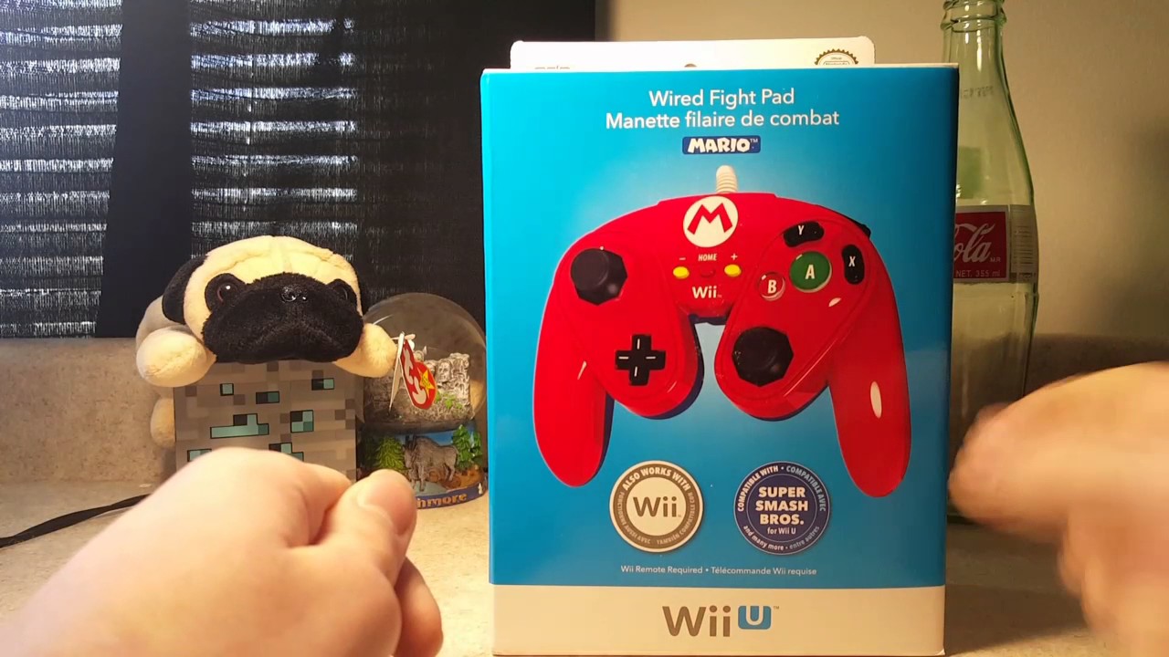 Unboxing a wired fight pad controller for the wii and wii u