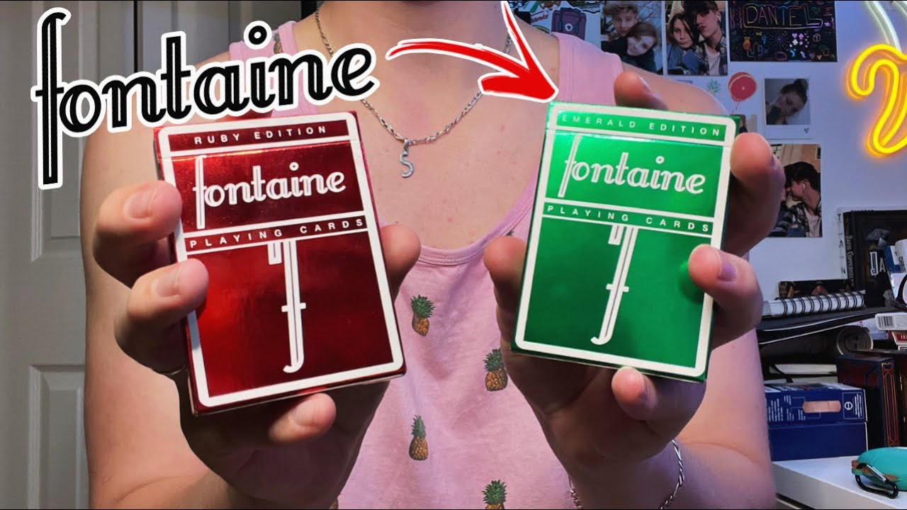 FONTAINE FOILS!! (*New* Fontaine Deck Review)