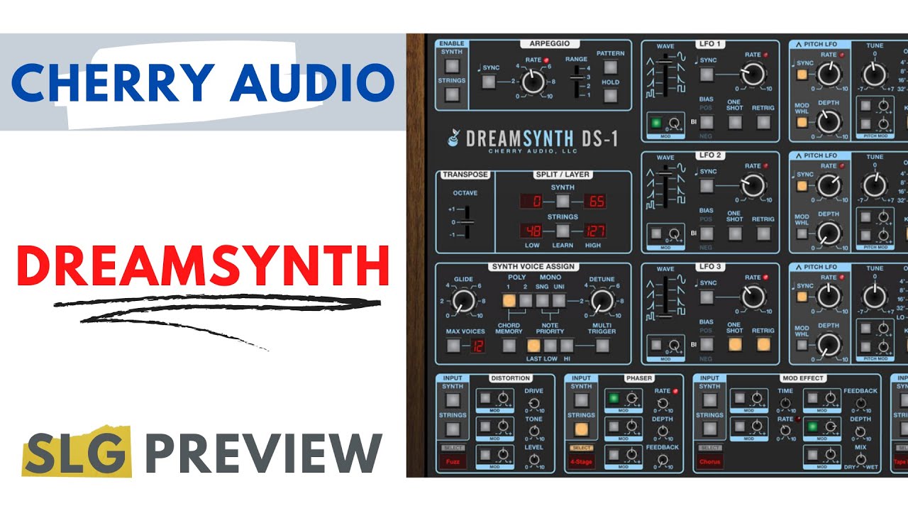 Cherry Audio | Dreamsynth | No Talk Preview