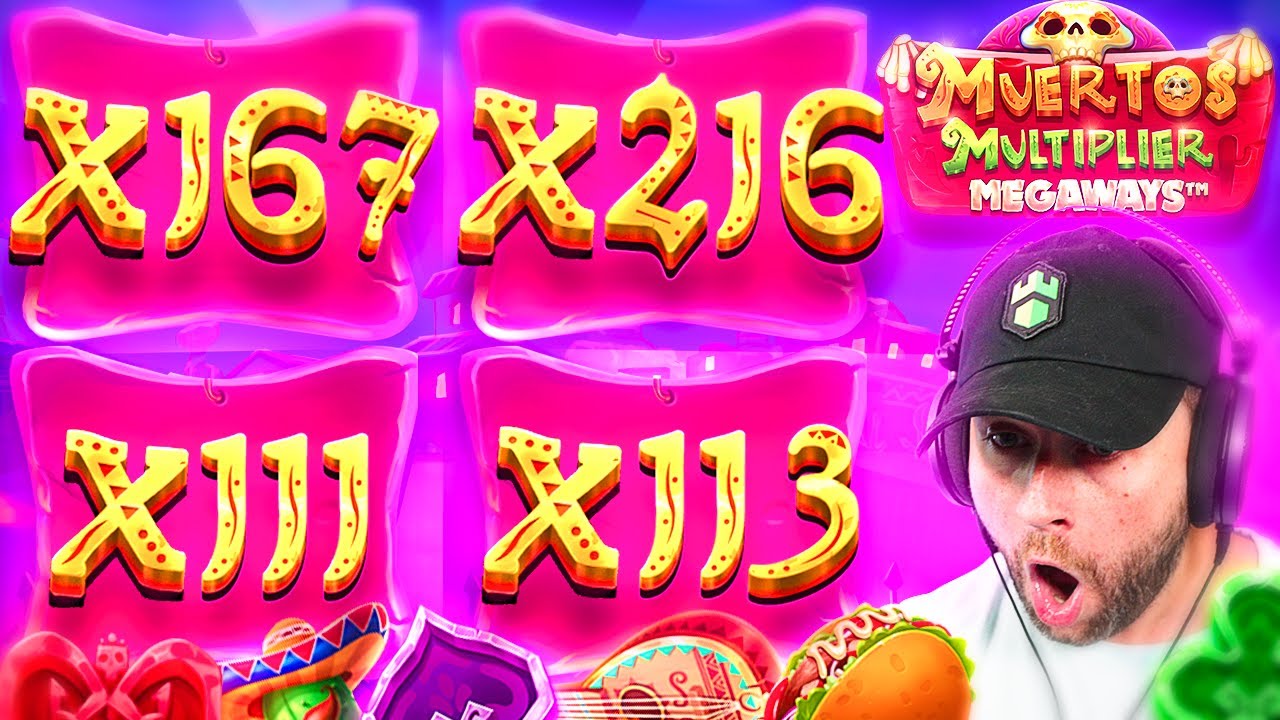We got SO MANY CRAZY MULTIS & WINS on MUERTOS MEGAWAYS!! (Bonus Buys)