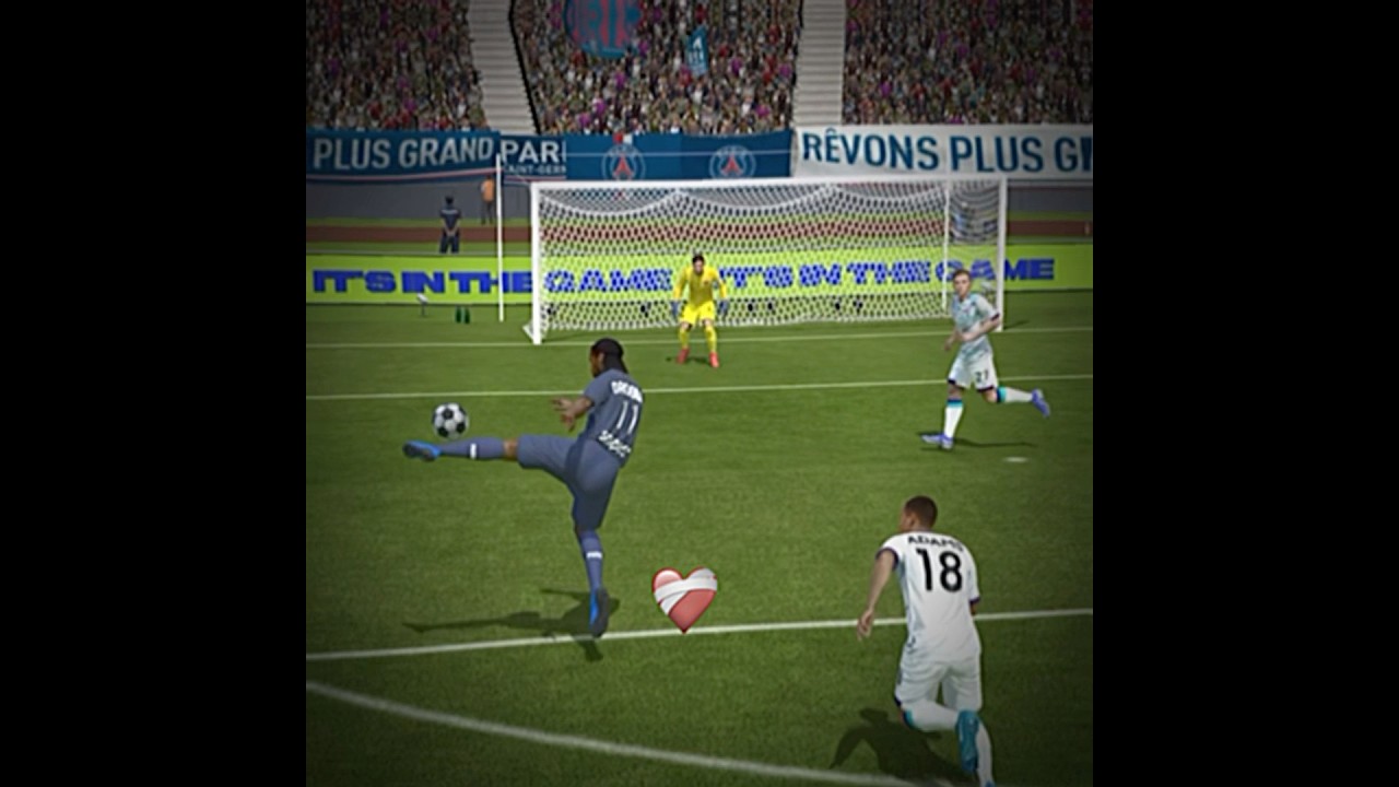 Drogba volley☠️🔥 (FC Mobile) | #foryou #football #futbol #hearttrend #fcmobile #drogba