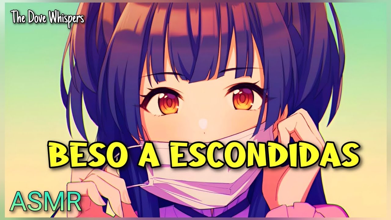 ¡Más privado! 😳| BESO a ESCONDIDAS con mi COMPAÑERA de clases |historia roleplay asmr anime