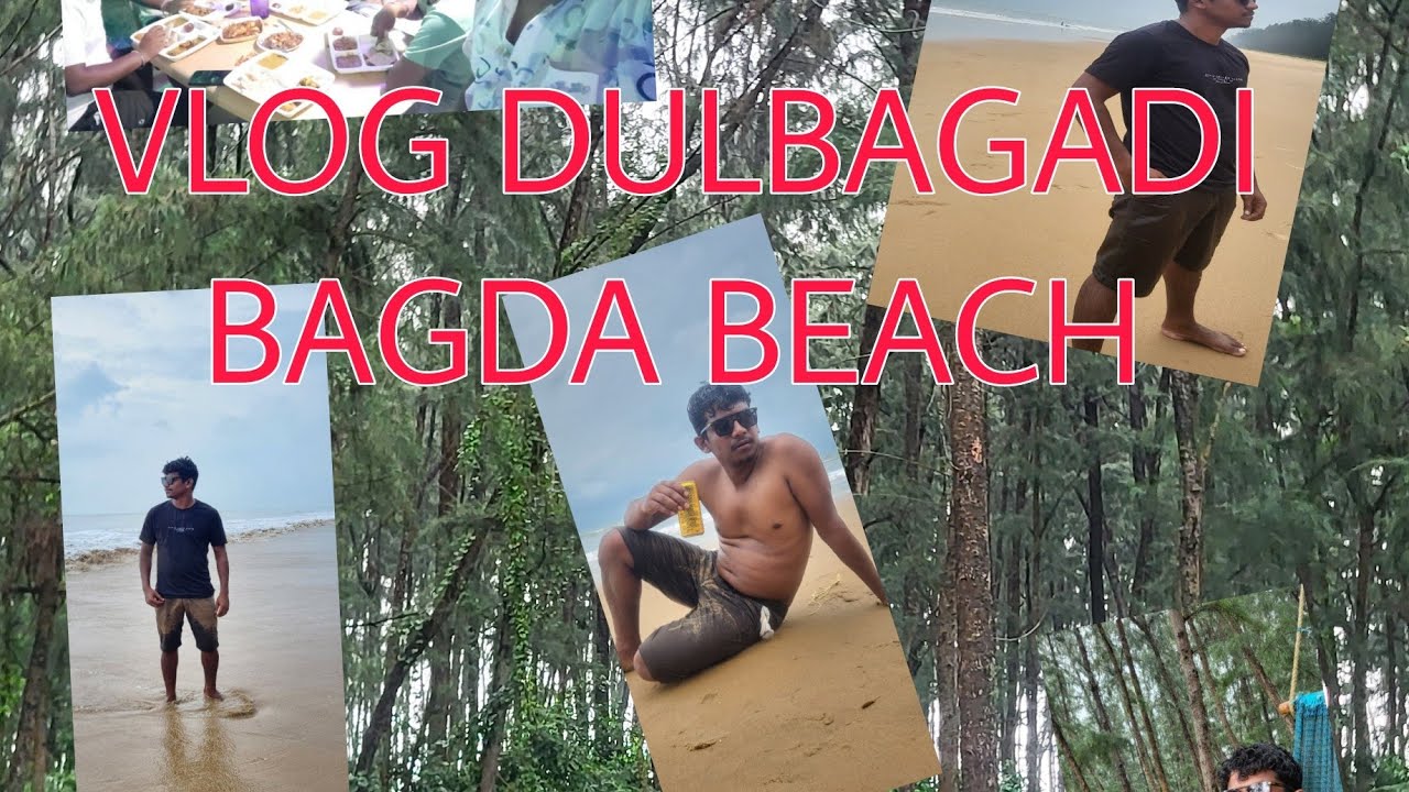 BAGDA BEACH 🏖️ VLOG  fun enjoyment hidden jungle beach
