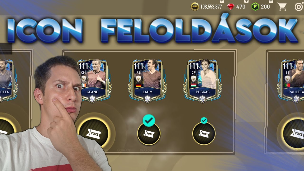 FIFA Mobile | Brutális Profit! Zseniális Icon Kártyák!