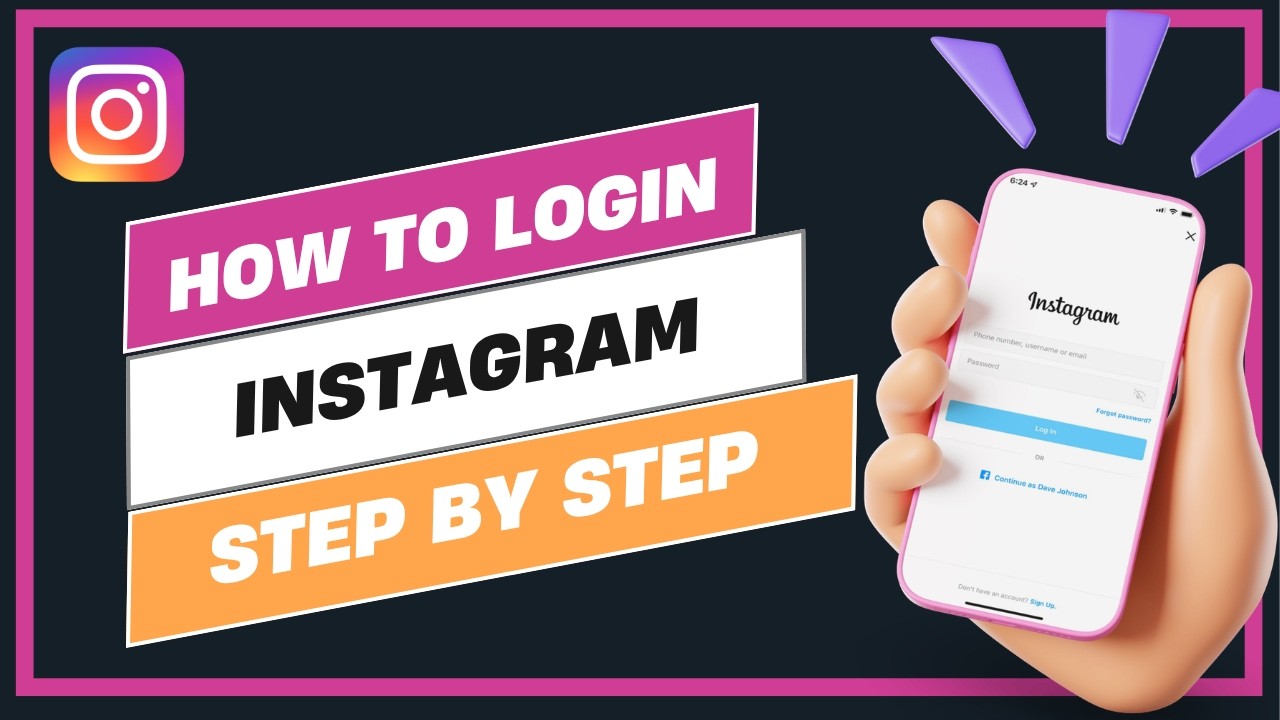 How to Login to Instagram Step by Step !