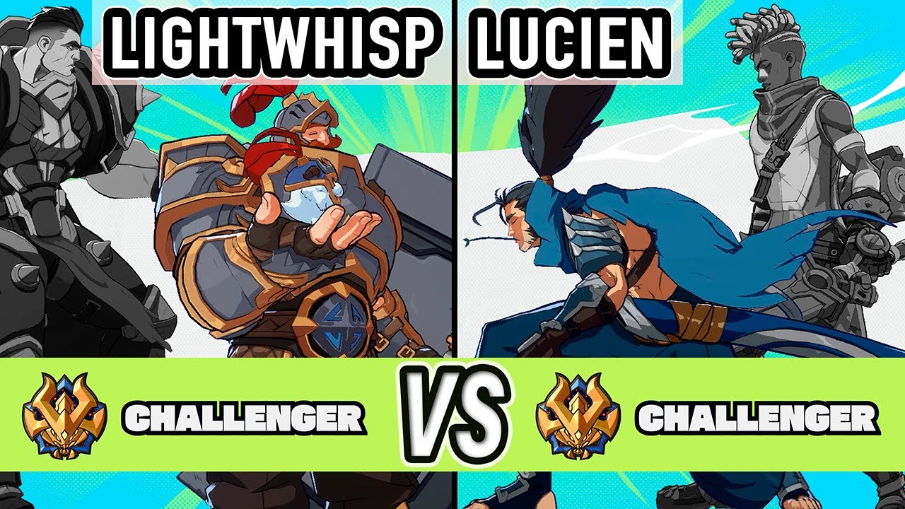 2XKO ▰ Lightwhisp (Braum / Darius) vs LucienSFL (Ekko / Yasuo) ▰ High Level Gameplay