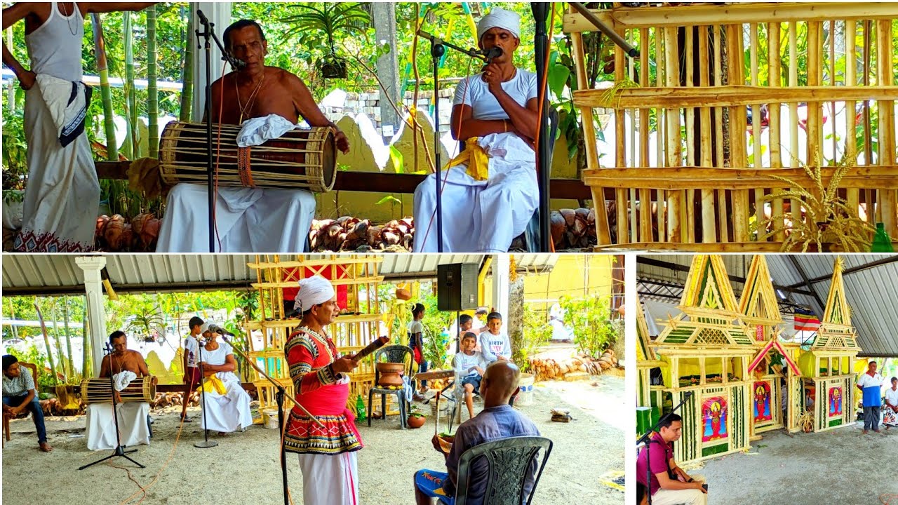 The traditional dancing in sri lanka kurumbara pidavini deema ,gammaduwa arangala 