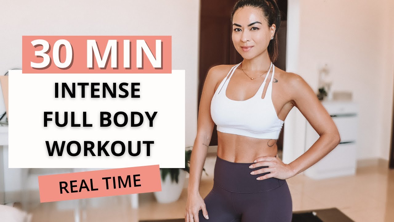 30 MIN FULL BODY WORKOUT // Real Time // At Home - Daniela Pires