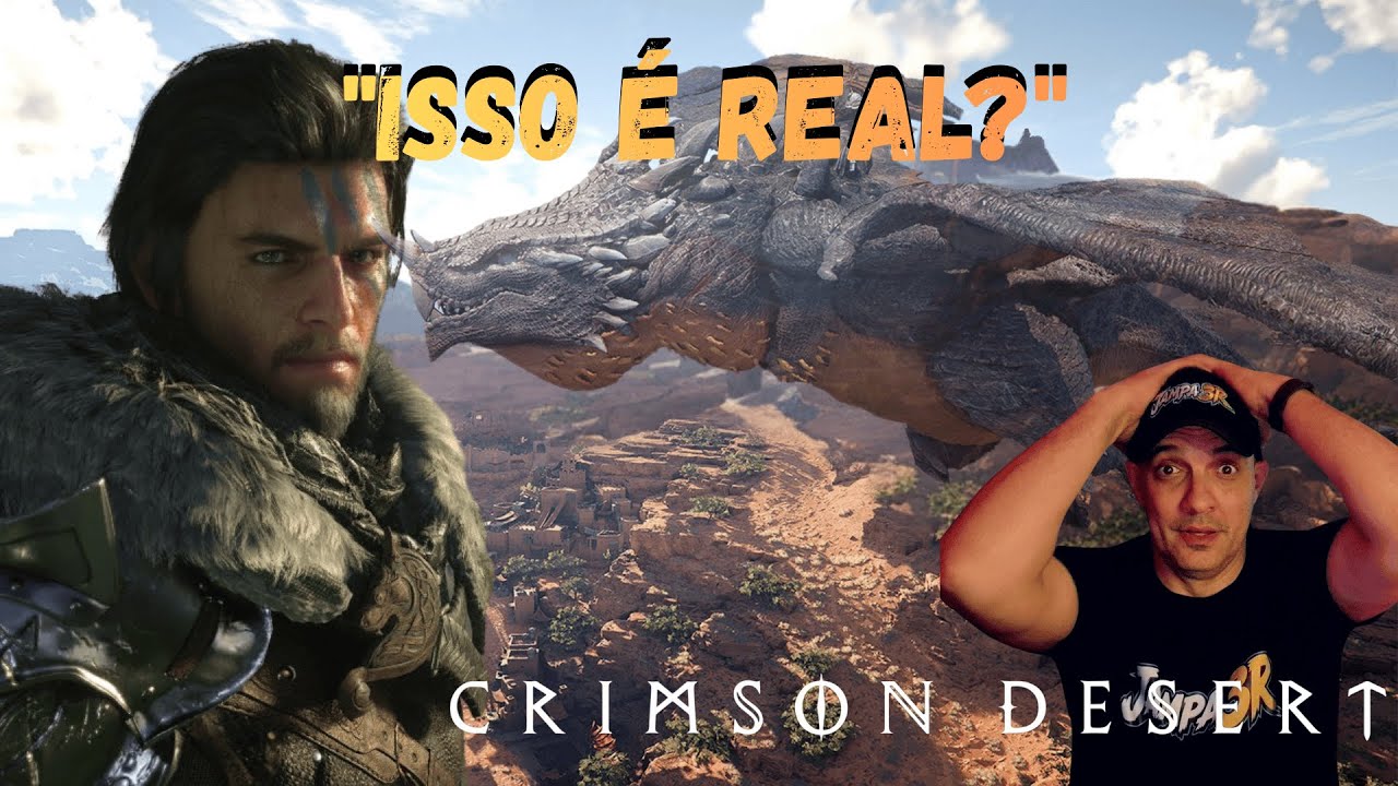 FINALMENTE! A VERDADE SOBRE CRIMSON DESERT (Lançamento, Gameplay e Detalhes)