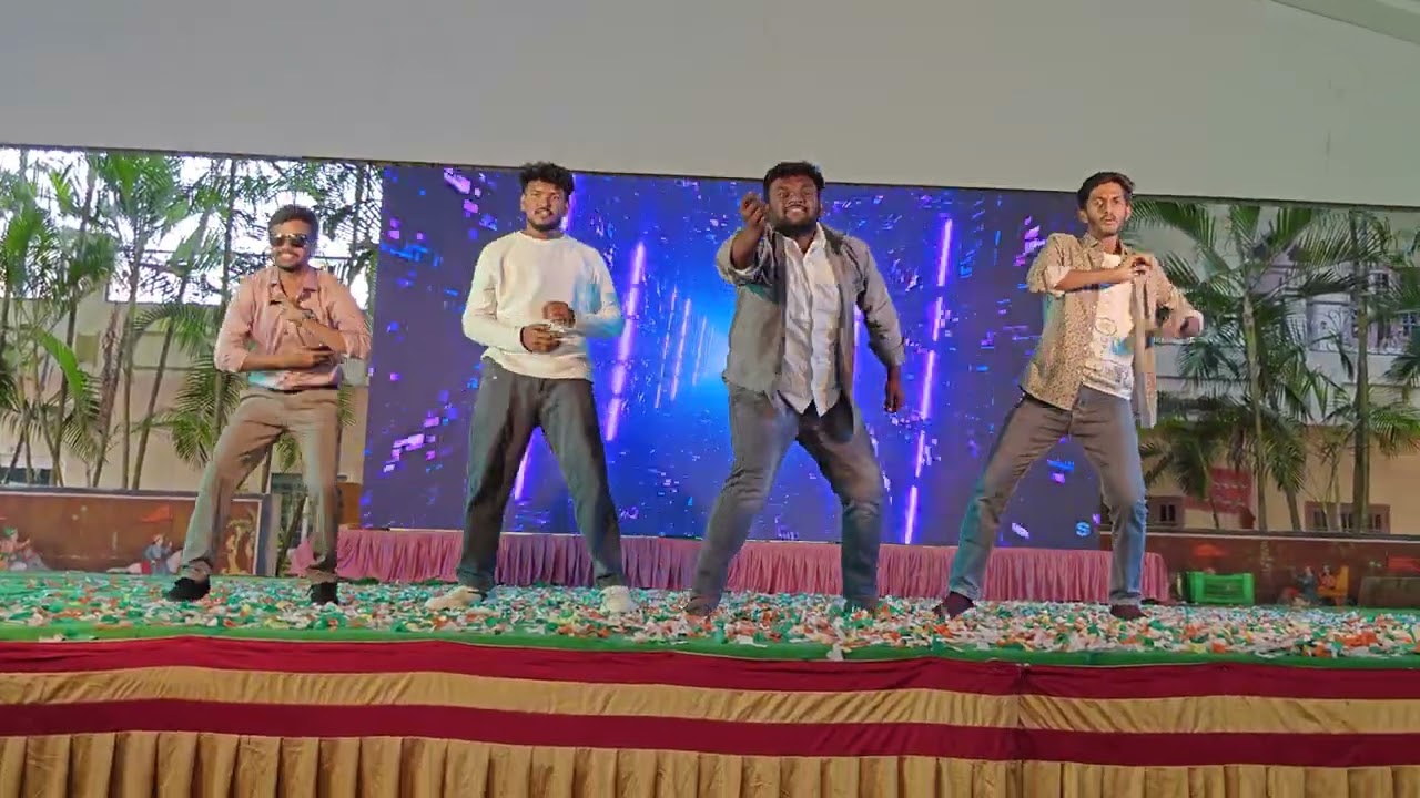 Fresher's party Remix song's Dance performance by Boy's 2k25