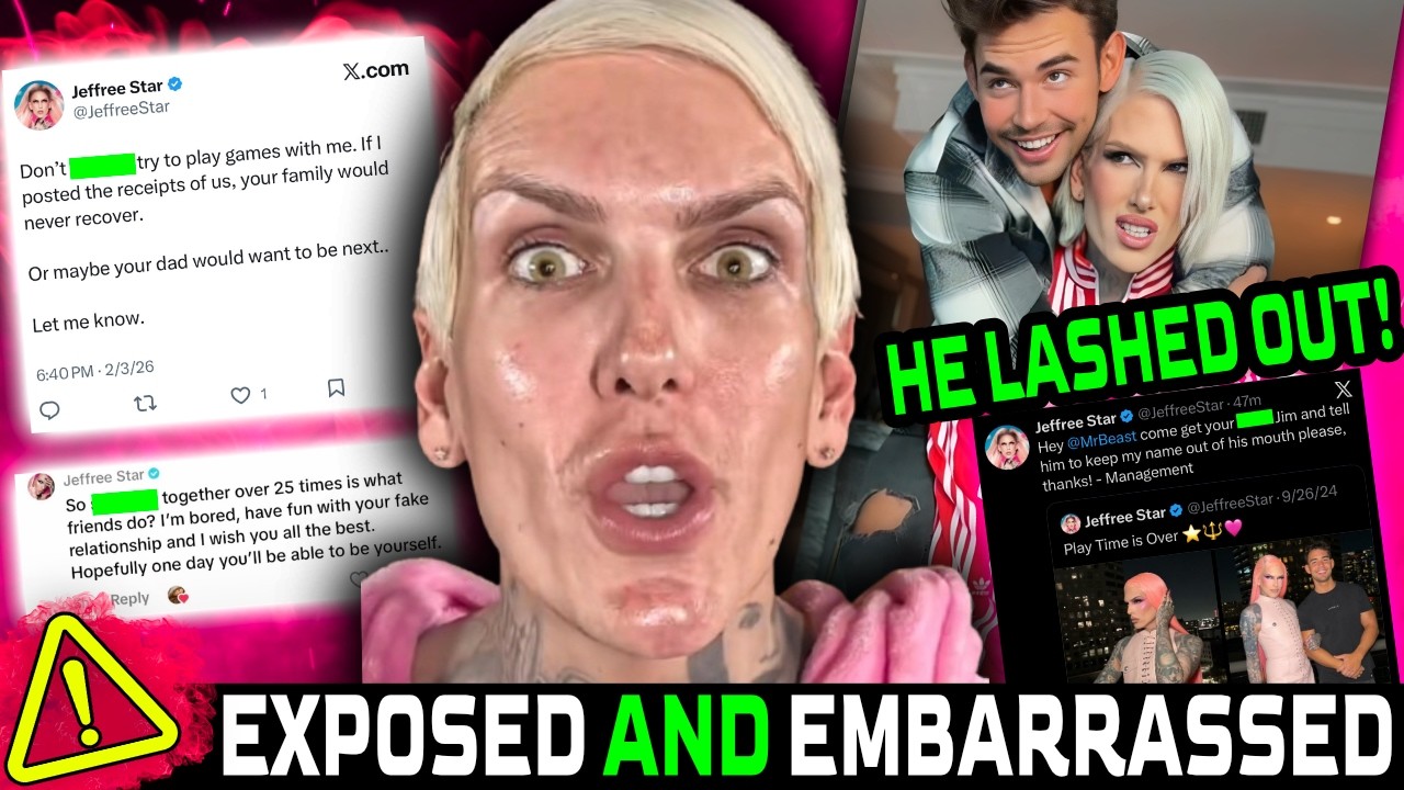 Jeffree Star Embarrassed And Exposed By Ex Boyfriend (He's BIG Mad)