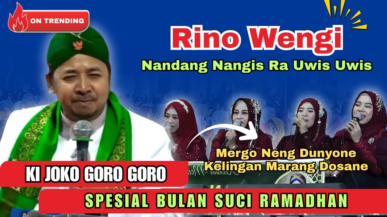 🔴 KI JOKO GORO GORO TERBARU 2026 | SPESIAL BULAN RAMADHAN | MERGO DUNYO LALI KARO DUSO