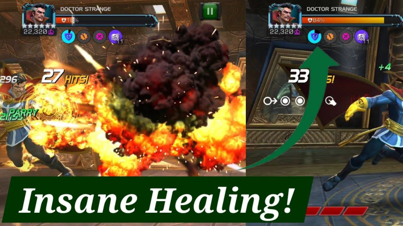 | MCOC | Doctor Strange Buff Block Regeneration can get Insane #sorcerersupreme #doctorstrange #mcoc