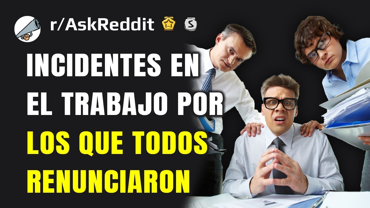 ¿Qué ocurrió en tu trabajo para que todos renunciaran a la vez?