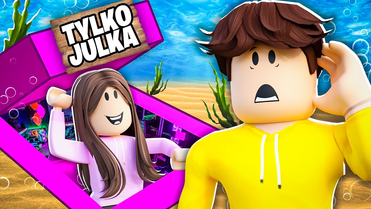 Odkryłem SEKRETNĄ PODWODNĄ BAZĘ JULKI w BROOKHAVEN RP! 😳 (Historyjka Roblox)